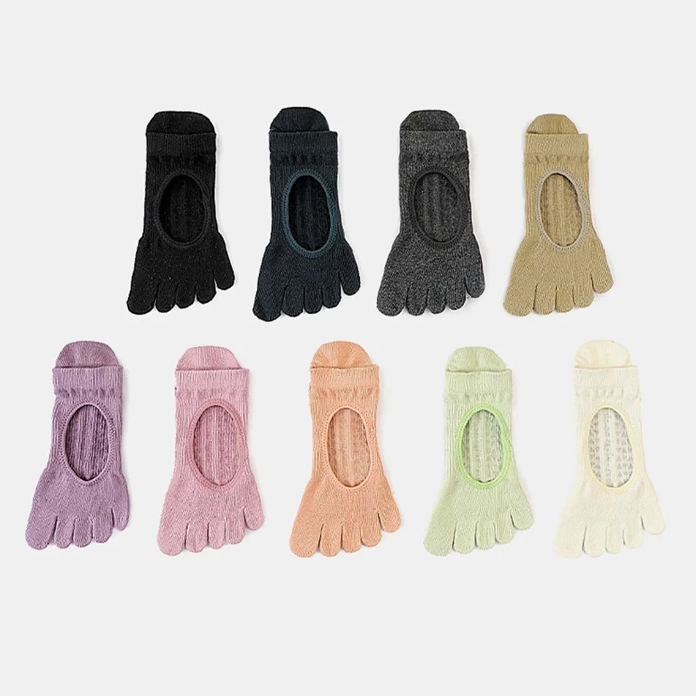Custom Anti-Slip Grip Exercise Yoga Socks, Non-Slip Grip Socks Wholesale, Yoga Socks for Studios