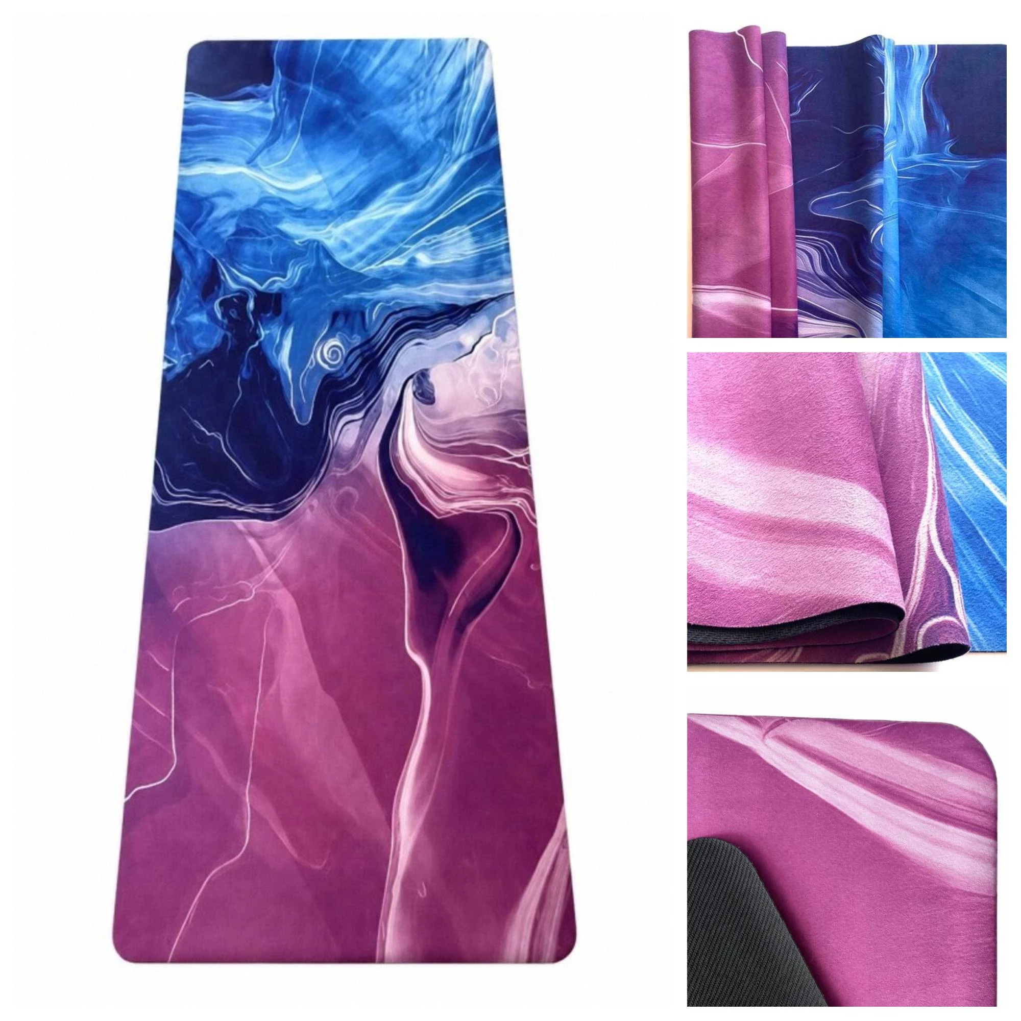 Suede Yoga Mat Supplier, Custom Printed Yoga Mats, Yoga Mat Bulk Supplier