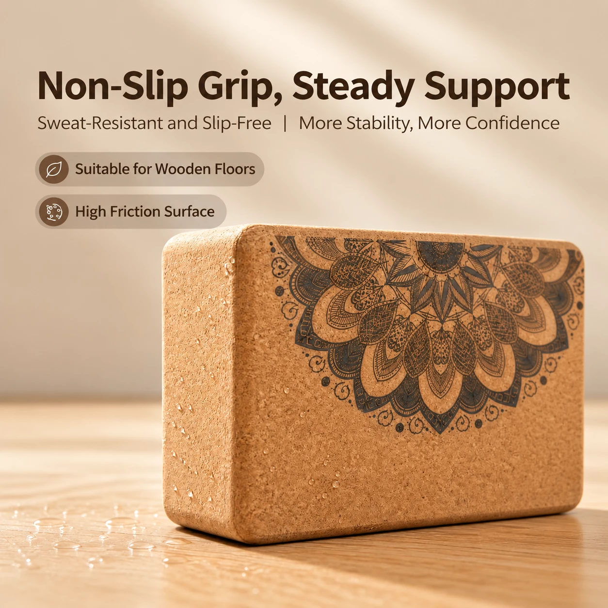 Private Label Yoga Block Manufacturer, Bulk Yoga Block Supplier, Cork Yoga Brick Wholesale